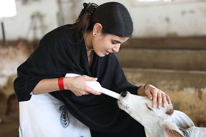 Visitor Review of Her Visit to Gau Seva Dham Hospital